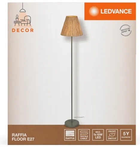 Lampadar Ledvance DECOR RAFFIA 1xE27/15W/230V rafie