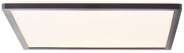 Brilliant - Plafonieră LED dimmabilă SORELL LED/24W/230V neagră + telecomandă