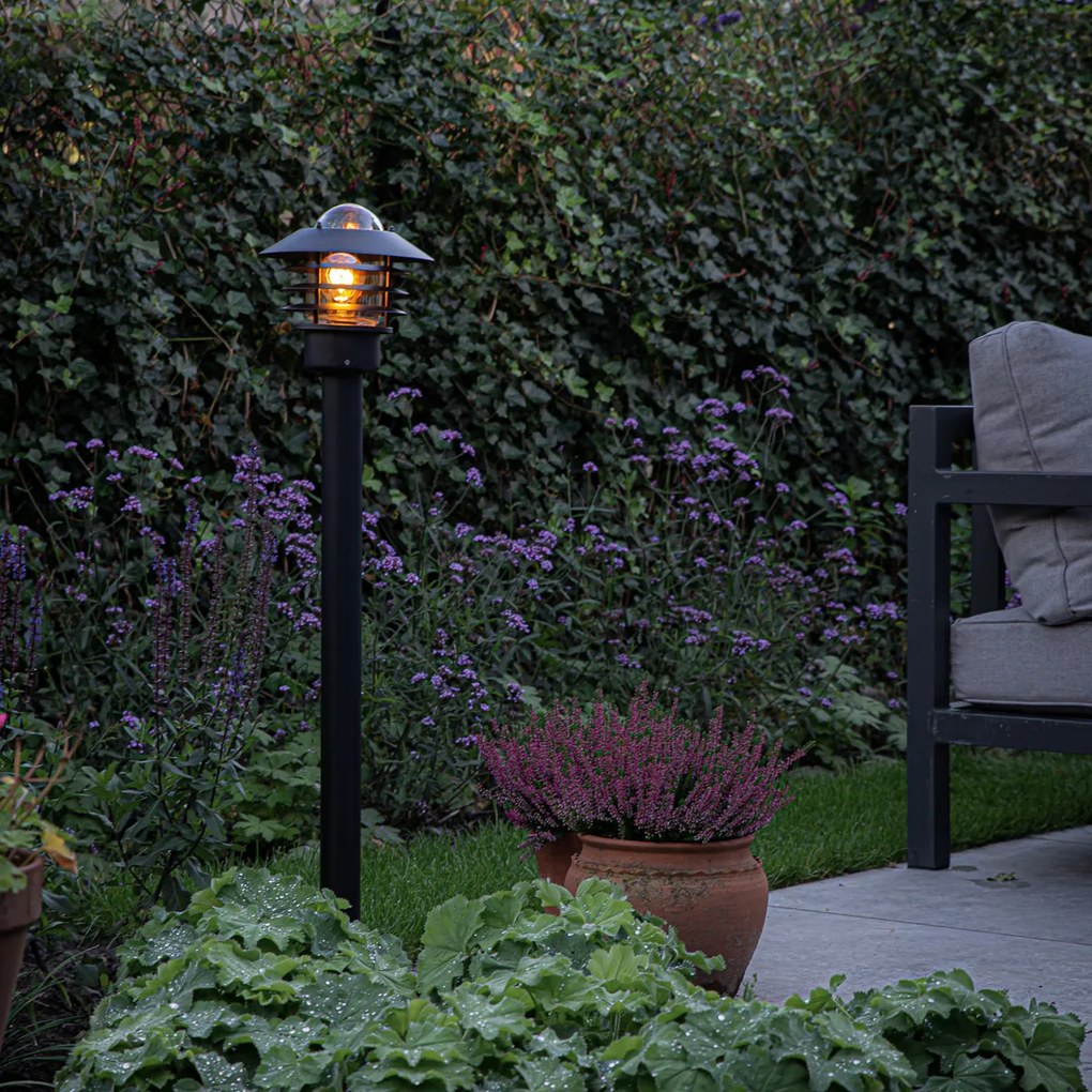 Lampă modernă de exterior neagră 100 cm IP44 - Prato