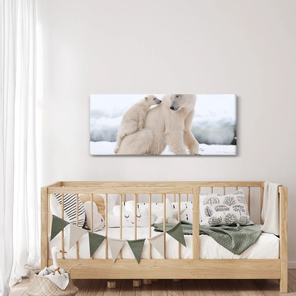 Tablou - Urs polar (120x50 cm)