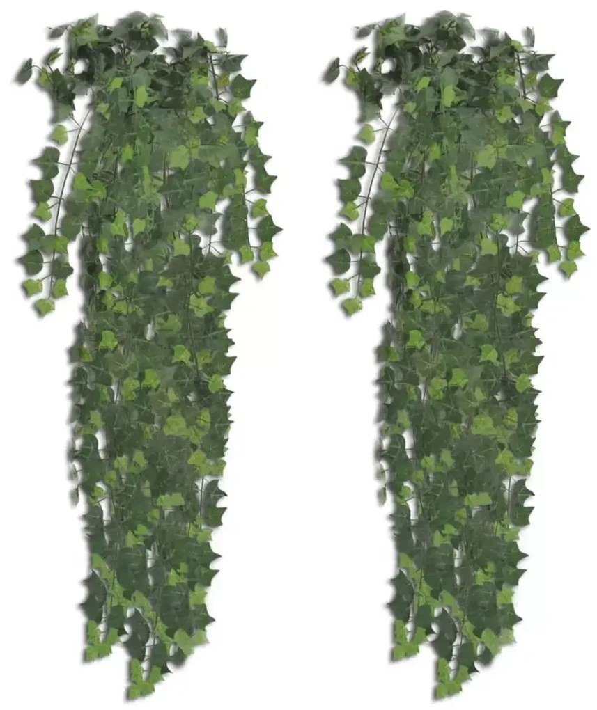 Iedera cu aspect natural,2 tufe,339 de frunze,90 cm
