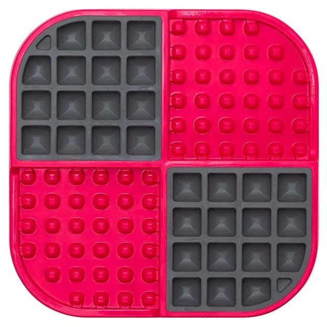 Covoraș de lins pentru animale de companie Slomo Red – LickiMat