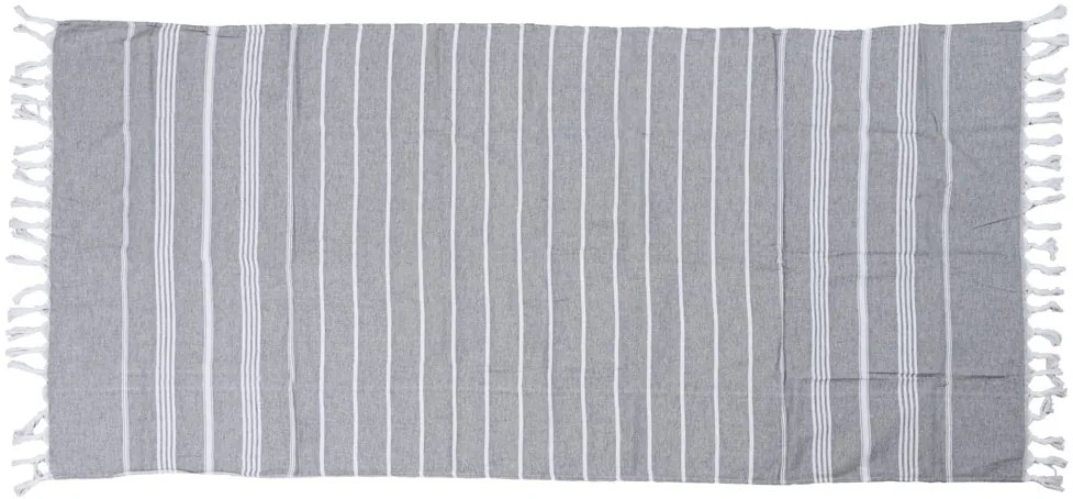 Prosop de plaja FARAO 90 x 180 cm, gri