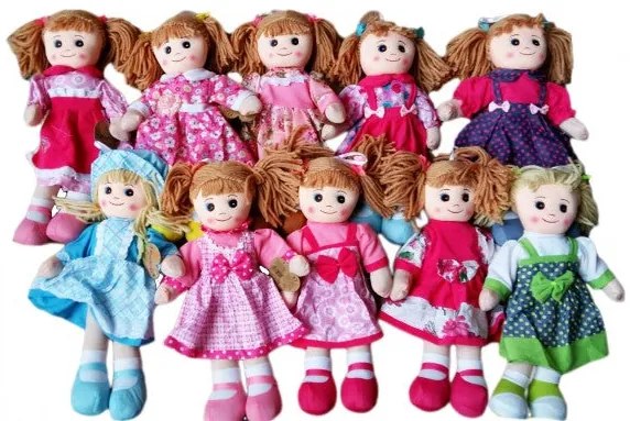 PAPUSA DIN MATERIAL TEXTIL 50 CM - GLOBO BIMBO (GL33770)