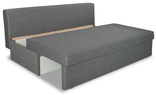 Canapea Extensibila Modulo Cu Lada Gri, 191 X 98 Cm