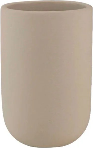 Perie de WC crem din ceramică Lotus – Mette Ditmer Denmark