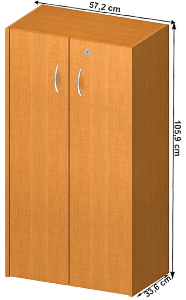 Raft cu lacăt, cireş, TEMPO ASISTENT NEW 035