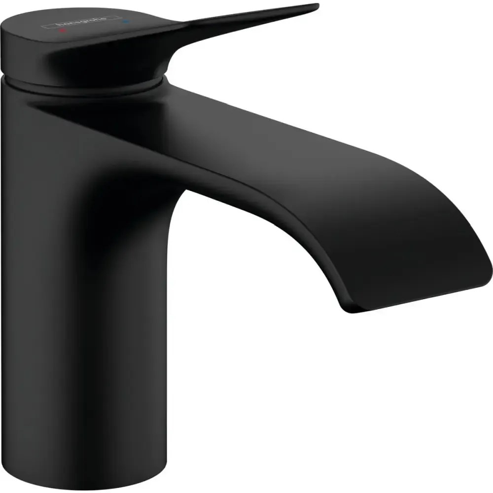 Set baterie lavoar Hansgrohe Vivenis si accesorii baie Hansgrohe AddStoris, negru