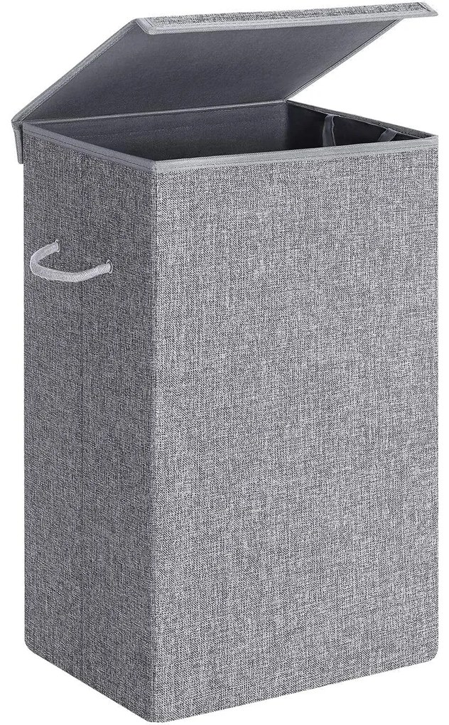 Cos de rufe, cos de rufe cu capac magnetic si maner 85L | SONGMICS