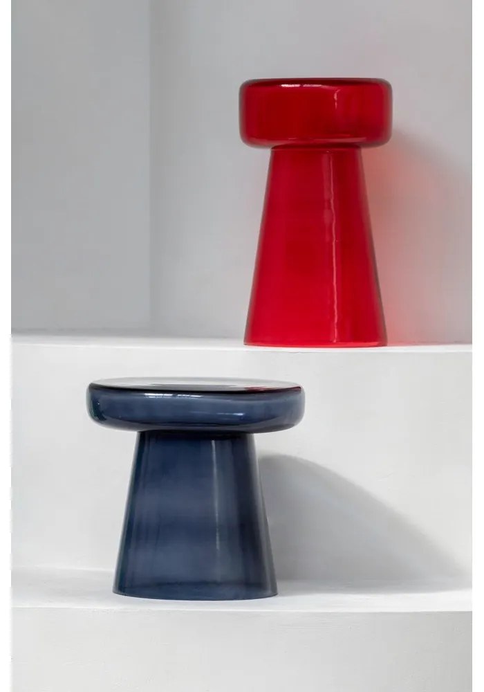 Măsuță auxiliară rotundă din sticlă ø 41 cm Simpleza – Leitmotiv