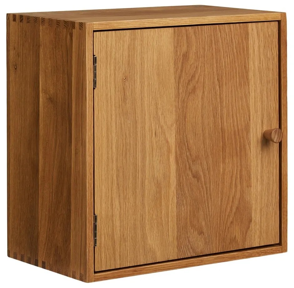 Raft în culoare naturală etajat din lemn de stejar 18 cm Townsville – House Nordic