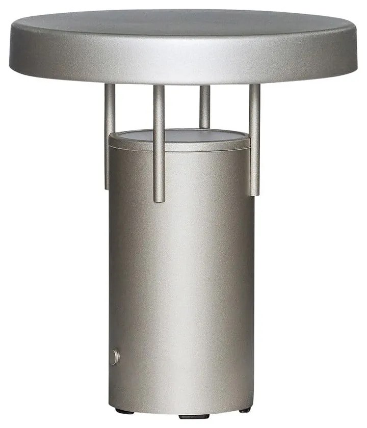 Veioză gri deschis LED cu intensitate reglabilă (înălțime 20 cm) BringMe – Hübsch