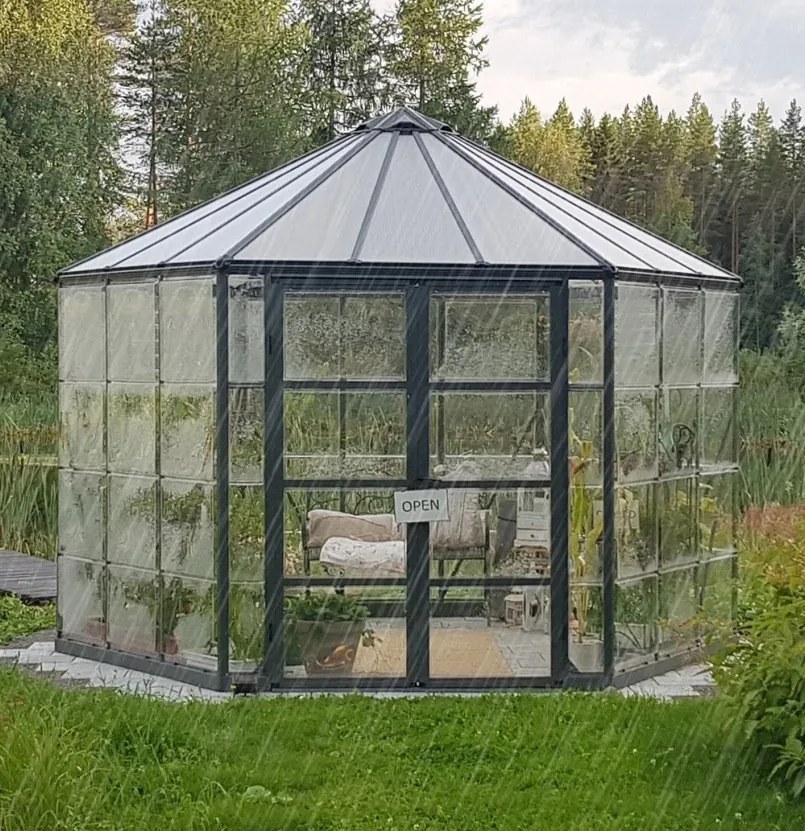 Seră de grădină hexagonală Oasis 3,6 m Palram - Canopia