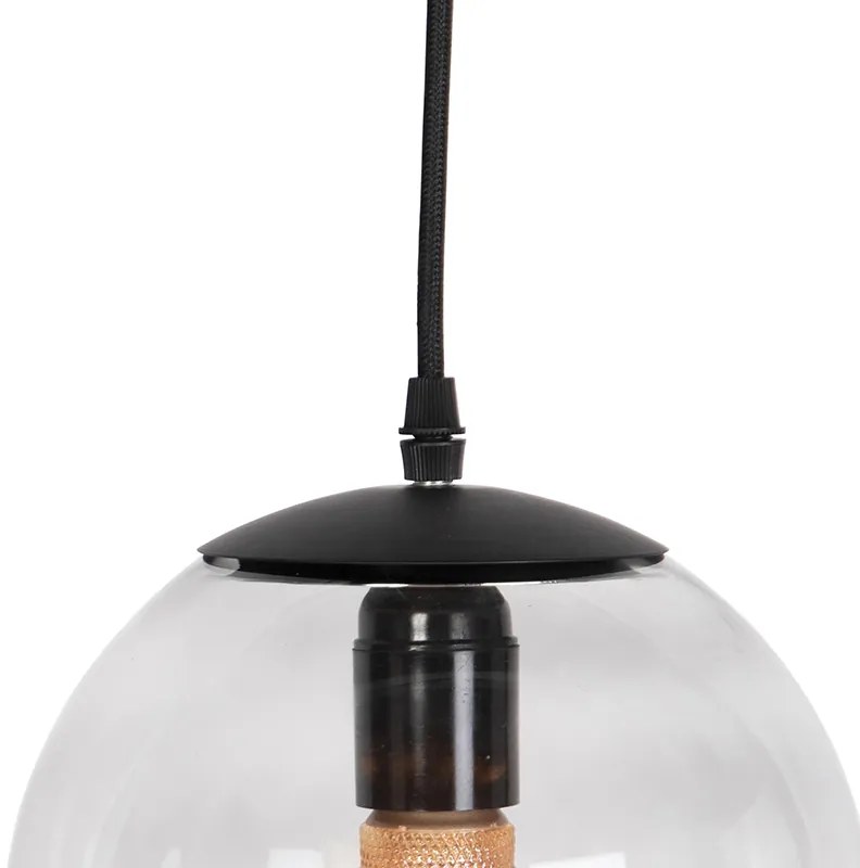 Lampă modernă cu pandantiv gri 20 cm - Pallon