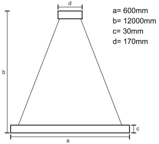 Lustră LED dimabilă aplicată LED/75W/230V 3000-6500K + telecomandă
