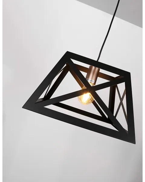 Lustră pe cablu ORIGAMI 1xE27/40W/230V