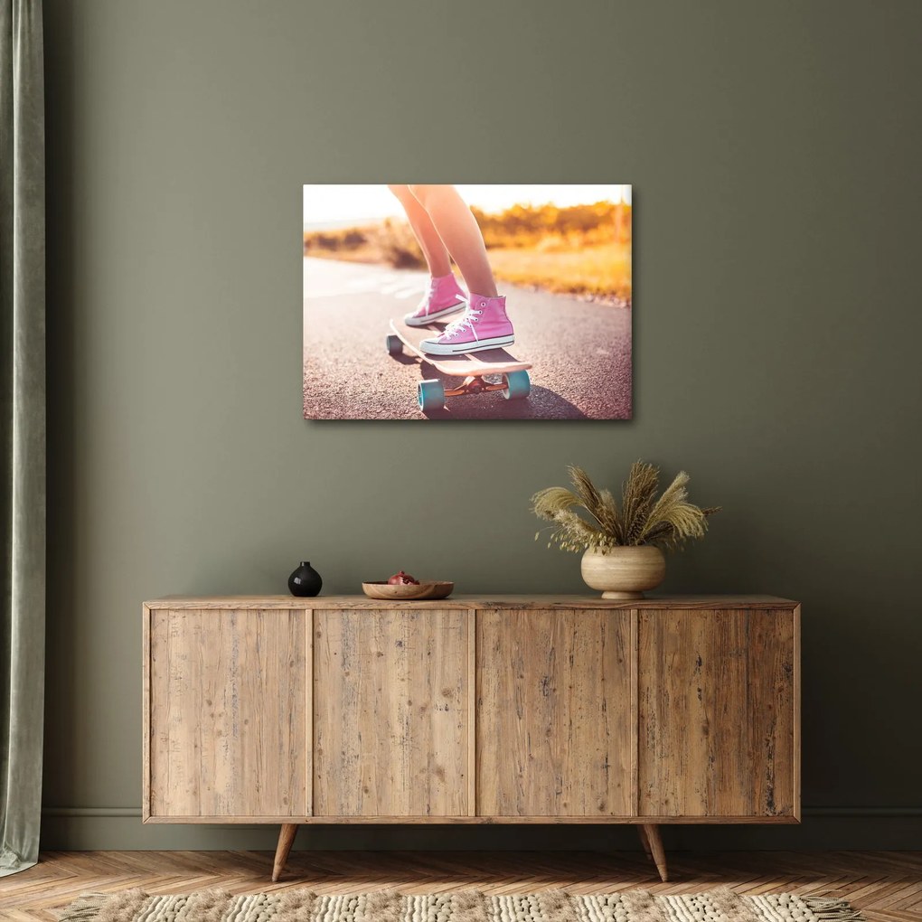 Tablou cu scateboard (70x50 cm)