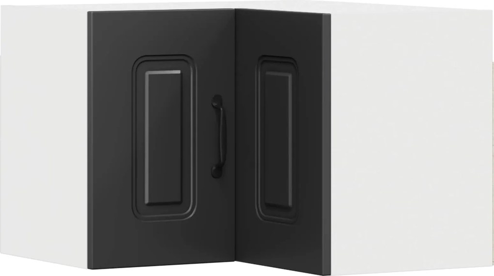 vidaXL Dulap de bucătărie Kalmar Negru 57 x 57 x 40 cm Lemn compozit