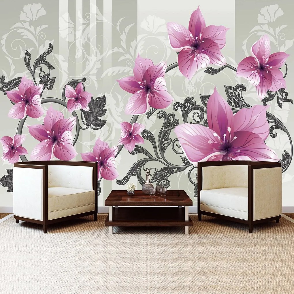 Fototapet - Flori (152,5x104 cm)