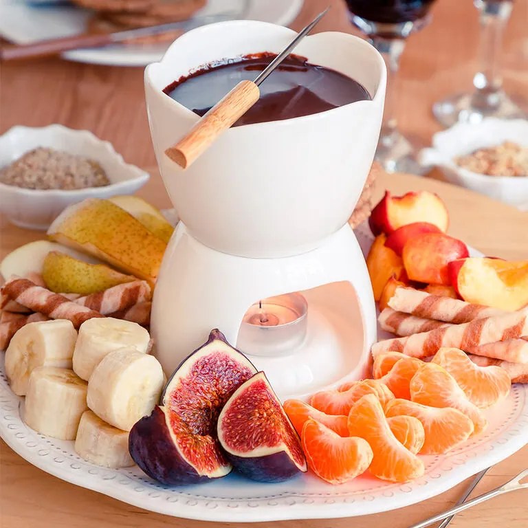Fondue Collezione Bianca 6 piese, BANQUET