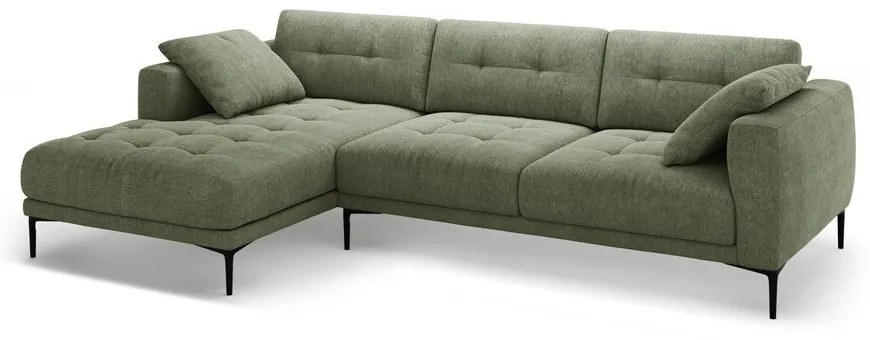 Colțar verde (cu colț pe partea stângă/cu șezlong) Bemy – Micadoni