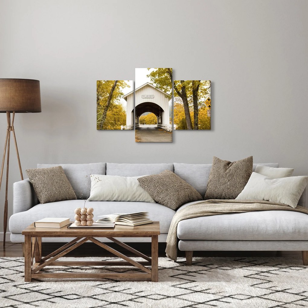 Tablou cu podul în Oregon (90x60 cm)