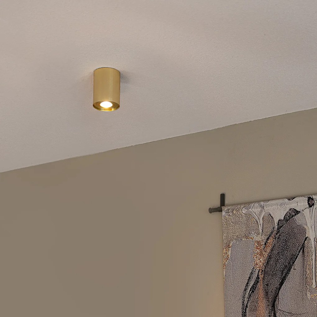 Spotlight auriu/alamă inclinabil și rotativ - Rondoo up