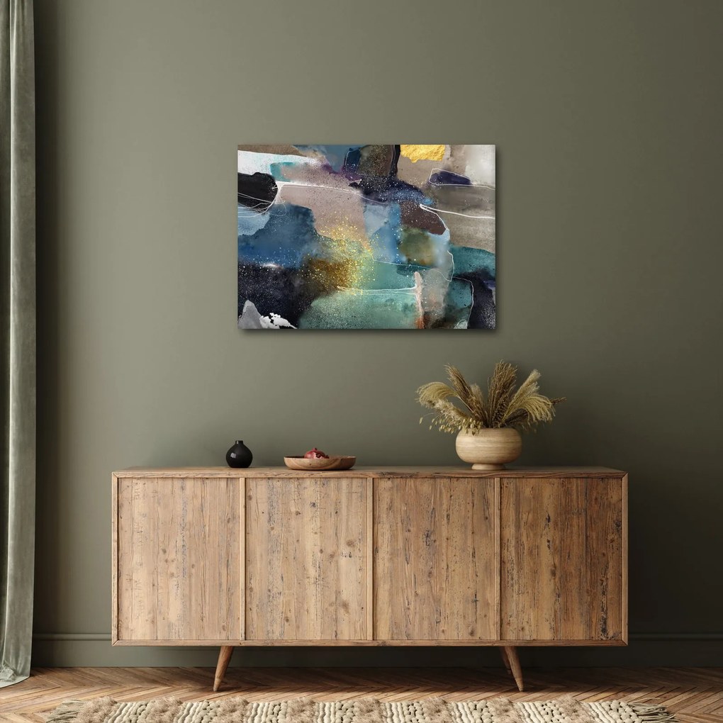 Tablou - Abstract acuarelă (70x50 cm)