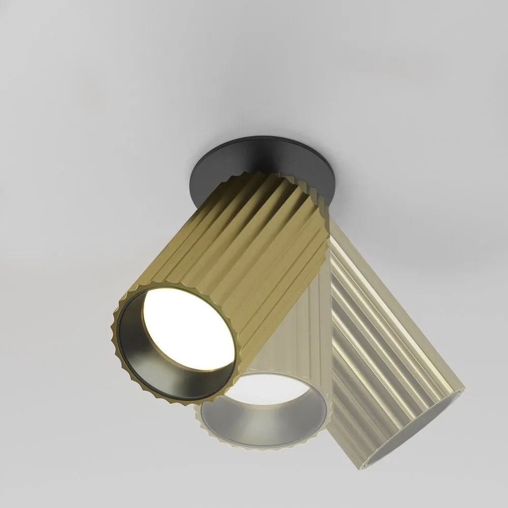 Spot incastrabil stil minimalist Calipso alama/ negru