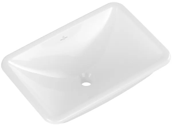 Villeroy & Boch 4A570001 - Lavoar încastrat LOOP&FRIENDS, 54 x 34 cm, alb