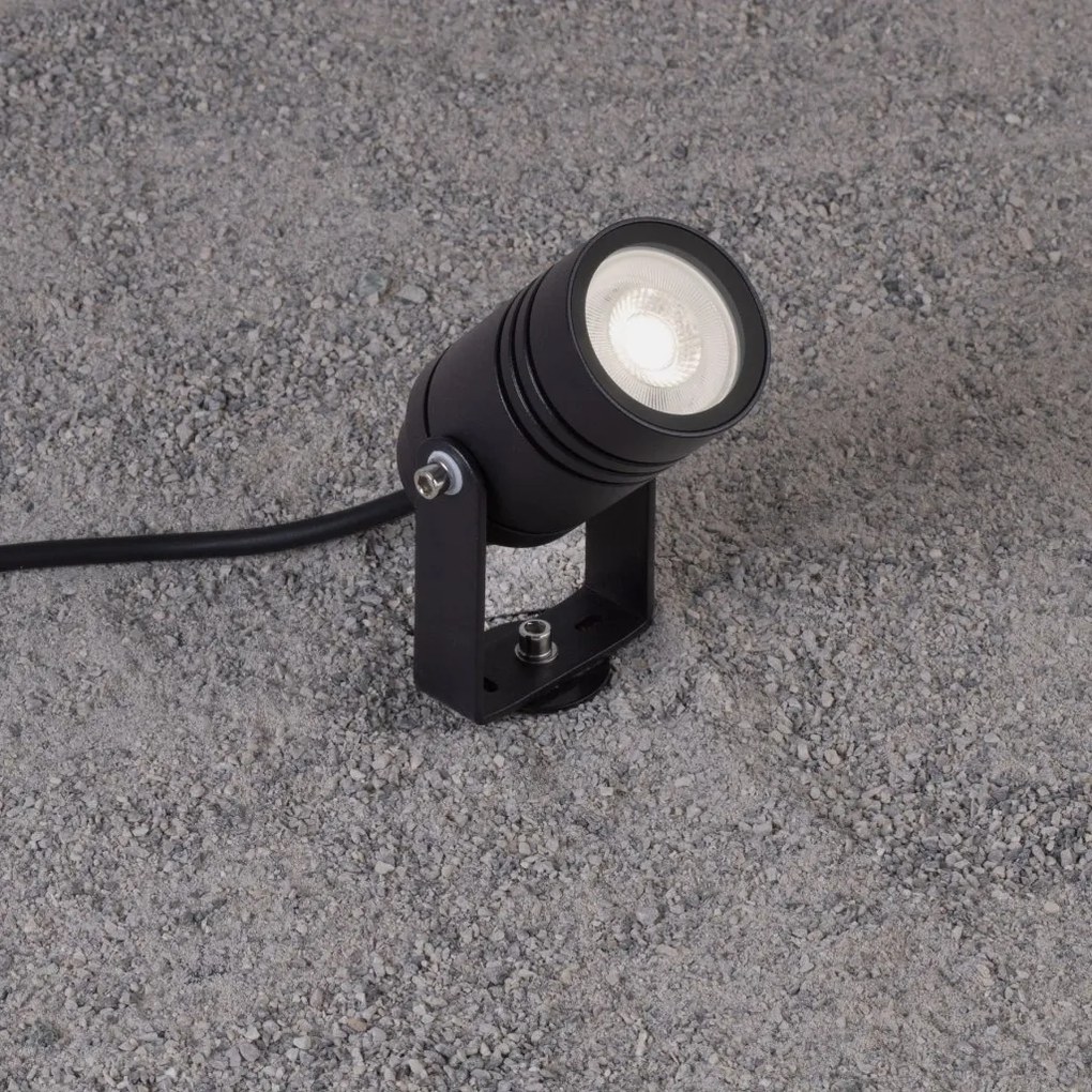 Proiector cu Tarus iluminat exterior decorativ IP65 GES negru