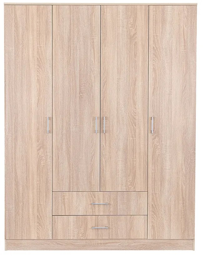 Dulap Miami 160x205 cm stejar sonoma-stejar sonoma