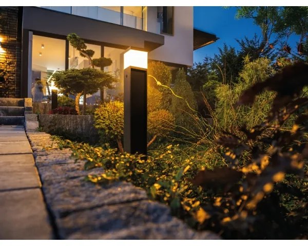 Lampă de exterior Kanlux 38762 DASTEN 1xG9/11W/230V 80 cm IP44 negru