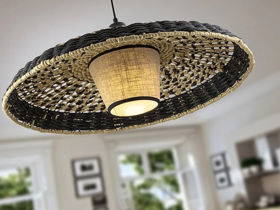 Lustra boho style design natural Fiji