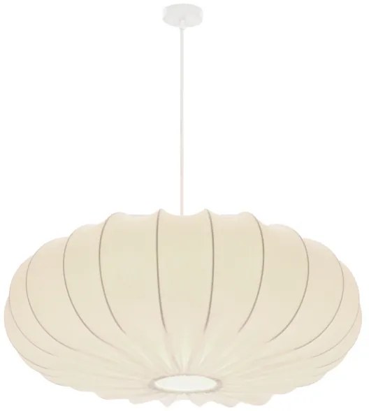 Pendul CAFEE pe cablu, 1x E27/40W/230V, Ø 66 cm, alb