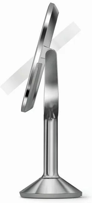 Simplehuman Oglindă reîncărcabilă Sensor Triodiametru 20 cm, inox
