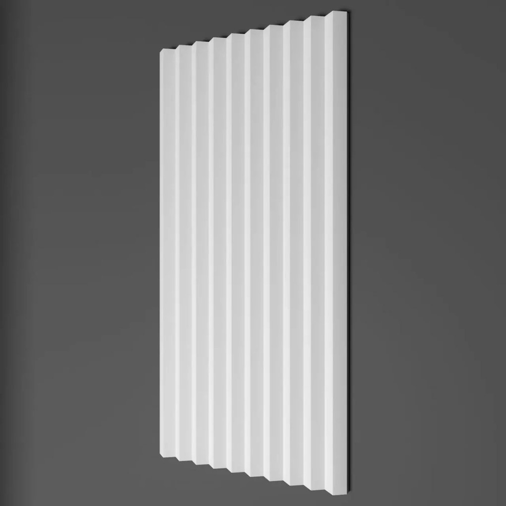 Panou decorativ 3D din poliuretan, model Riflaj W370 - 25x1.6x200 cm