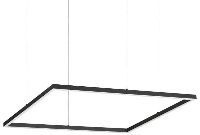 Lustră LED pe cablu Ideal Lux ORACLE SLIM LED/41W/230V 3000K d. 70x70 cm negru