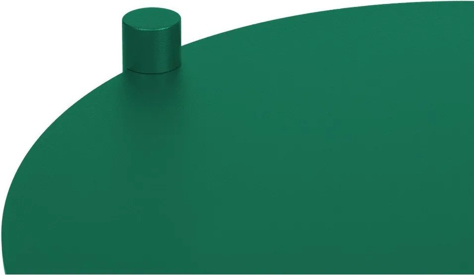 Măsuță auxiliară rotundă din oțel 41x40 cm Ande – noo.ma