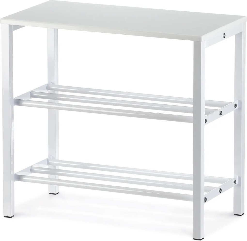 Raft pentru pantofi 83168-42 WT, metal, alb