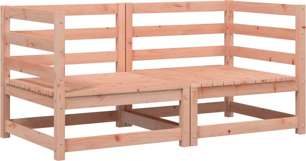 vidaXL Canapele de colț de grădină, 2 buc., 70x70x67 cm lemn douglas