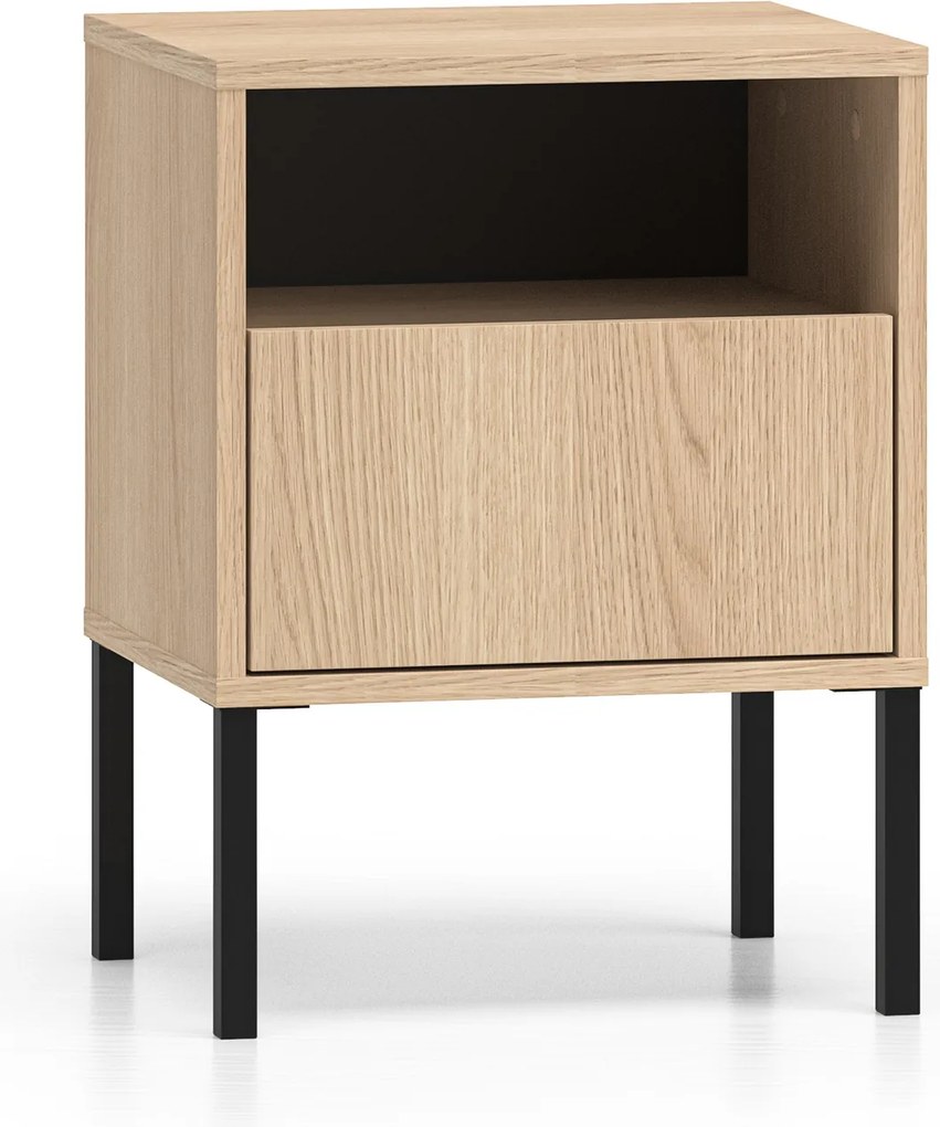 Noptieră cu sertar Harmona 40 cm - stejar lindberg