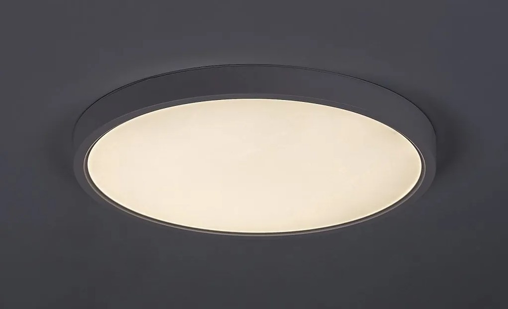 Plafoniera LED slim 30cm Paulos alb