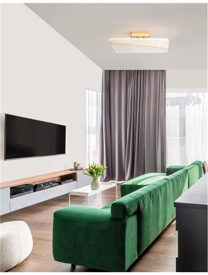 Lustra aplicata, Plafoniera LED design modern JERTUNA 50x50cm