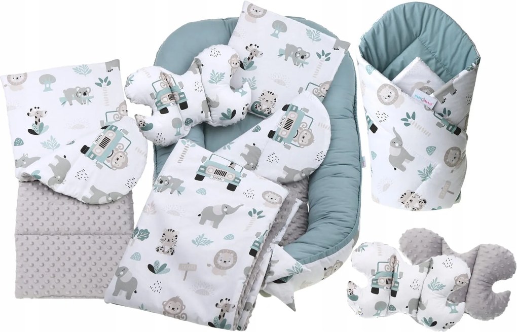 ShopJK SET PENTRU PĂTUȚ - 7 PIESE - SAFARI - 018377