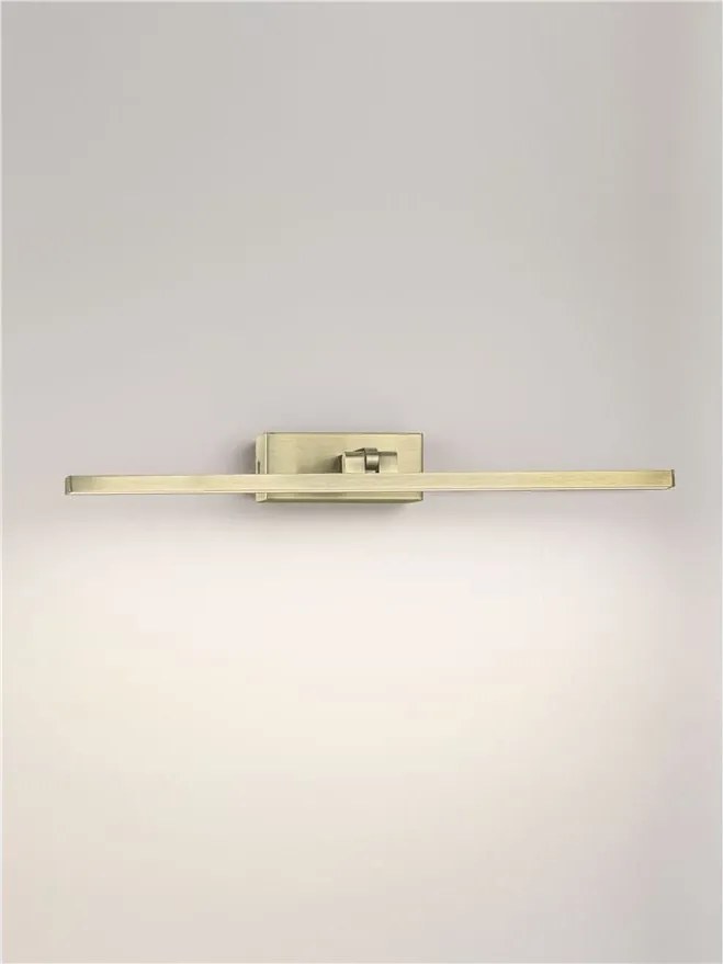 Aplica de perete LED baie IP44 MAREL auriu