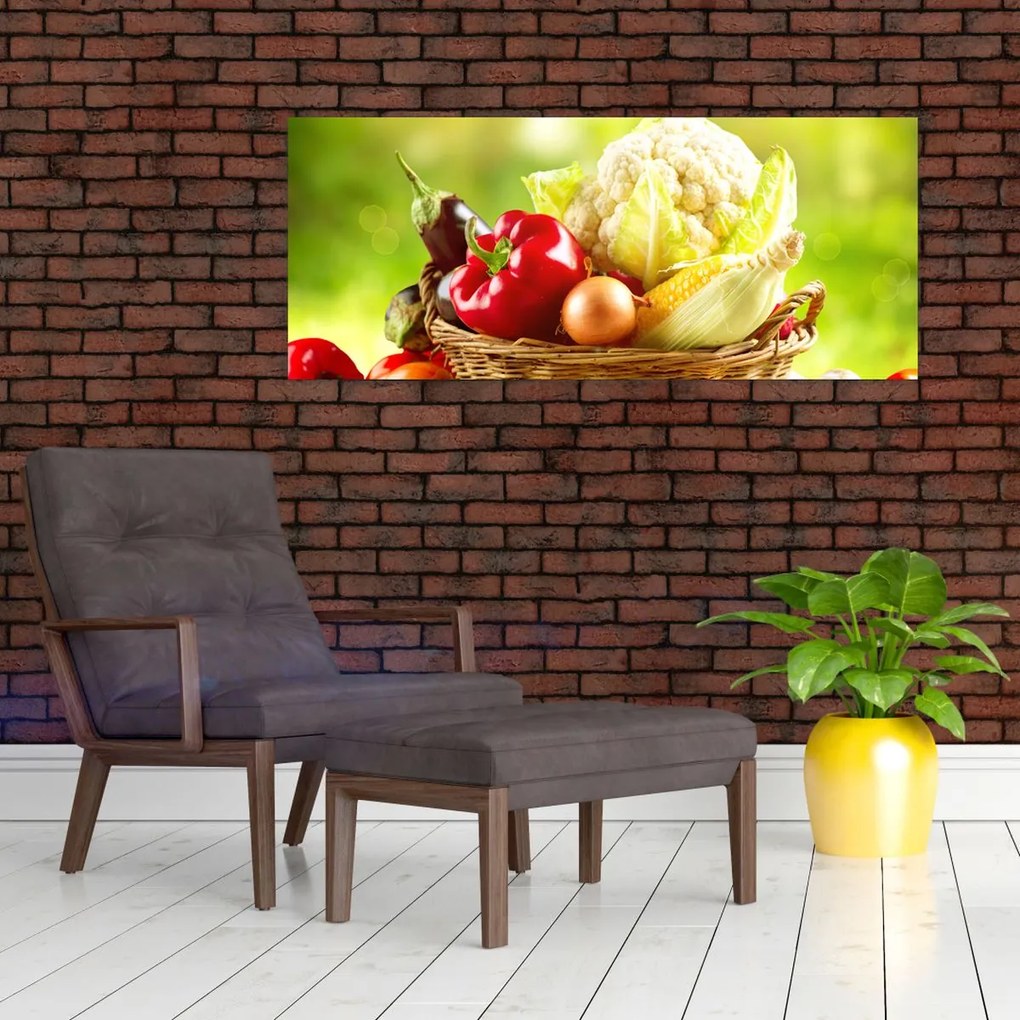Tablou - Legume (120x50 cm)