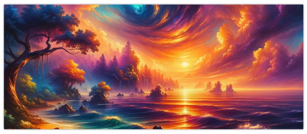 Tablou - Lume magică (120x50 cm)