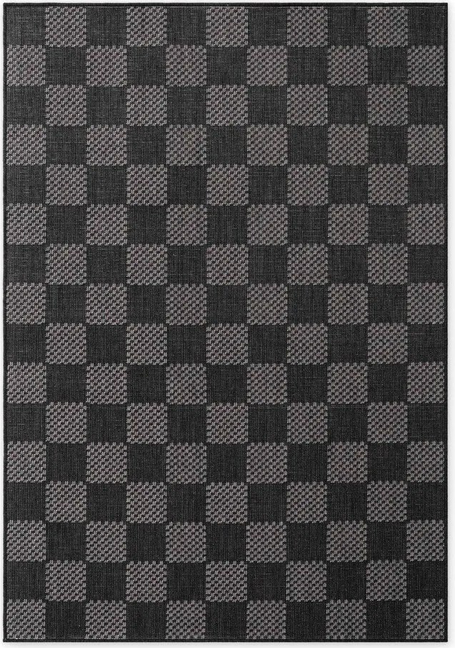 Covor pentru exterior și interior negru/crem 160x230 cm Haringey Dorothy – Ted Baker