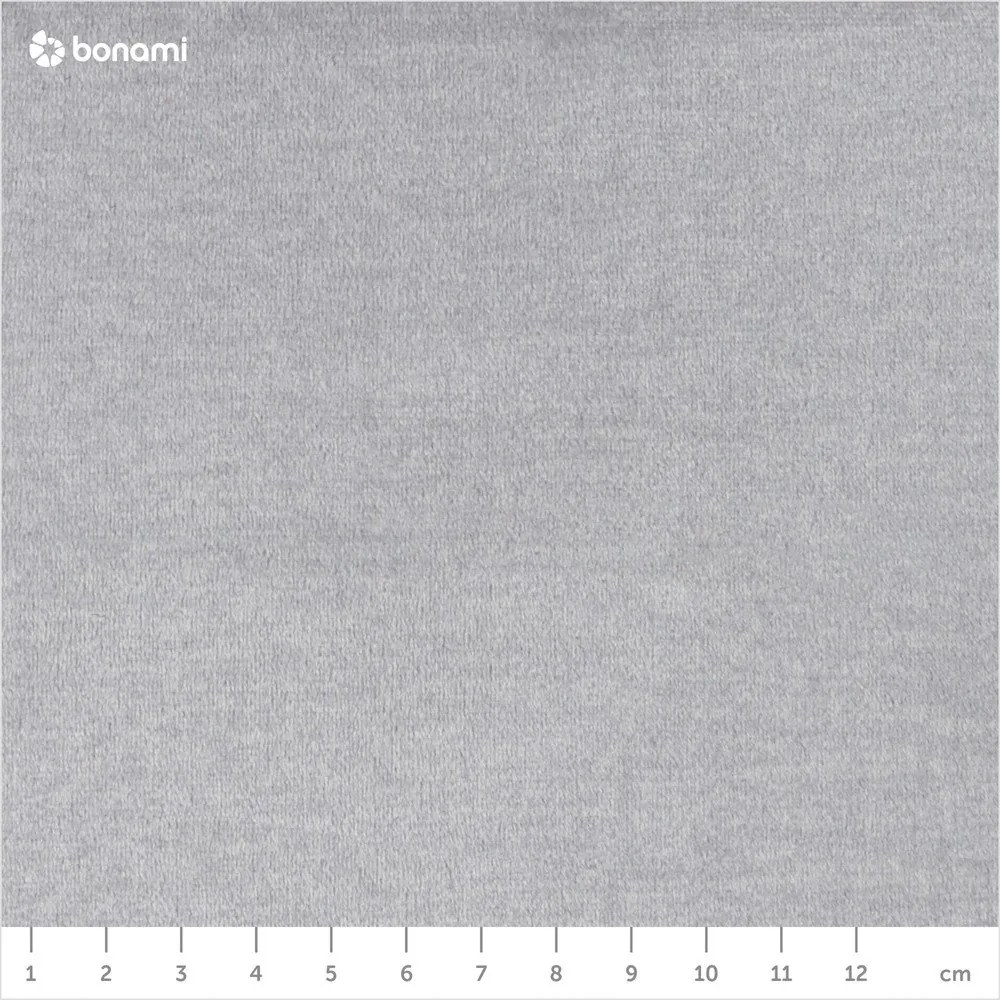 Canapea gri deschis extensibilă/cu spațiu de depozitare cu tapițerie din catifea 247 cm Lazaro – ELTAP